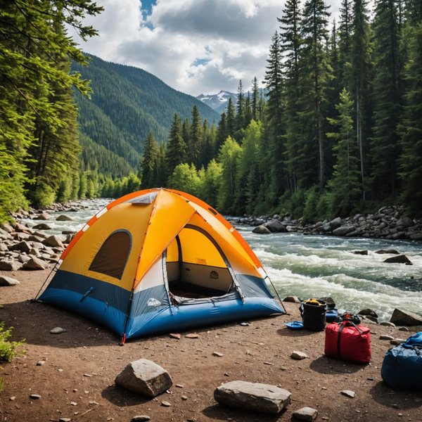 Comment organiser un camping pour une expédition de rafting en eaux vives?