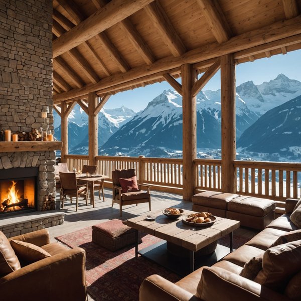 Quels chalets dans les Alpes suisses offrent des activités de ski de fond et des soirées fondue?