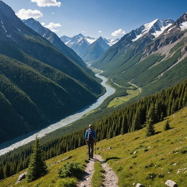 Quels sont les meilleurs itinéraires pour une randonnée dans les montagnes de l'Altaï, Russie ?